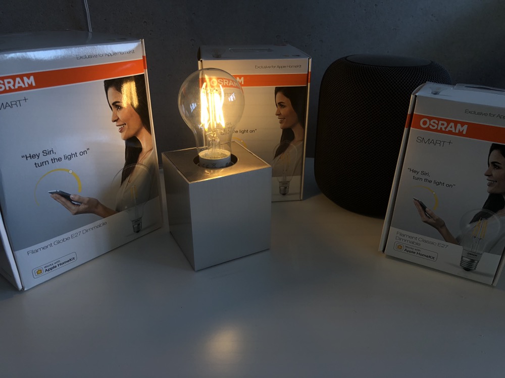 Hueblog: HomeKit: Schicke Filament-Lampen von Osram Smart+ haben technische Schwächen