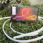 Verpackung des neuen Philips Hue Neon Outdoor Lightstrip