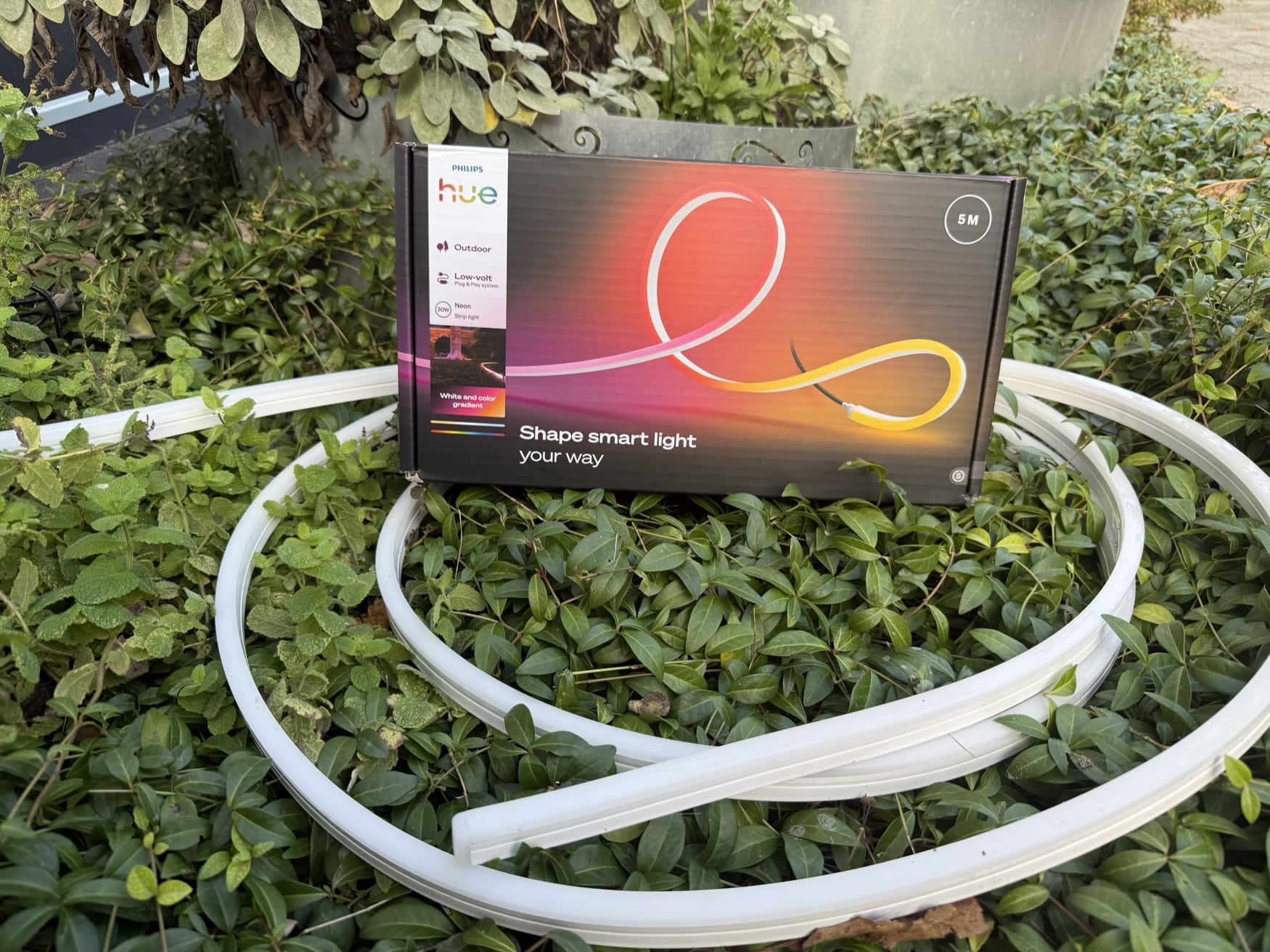 Hueblog: Der neue Philips Hue Neon Outdoor Lightstrip ausprobiert