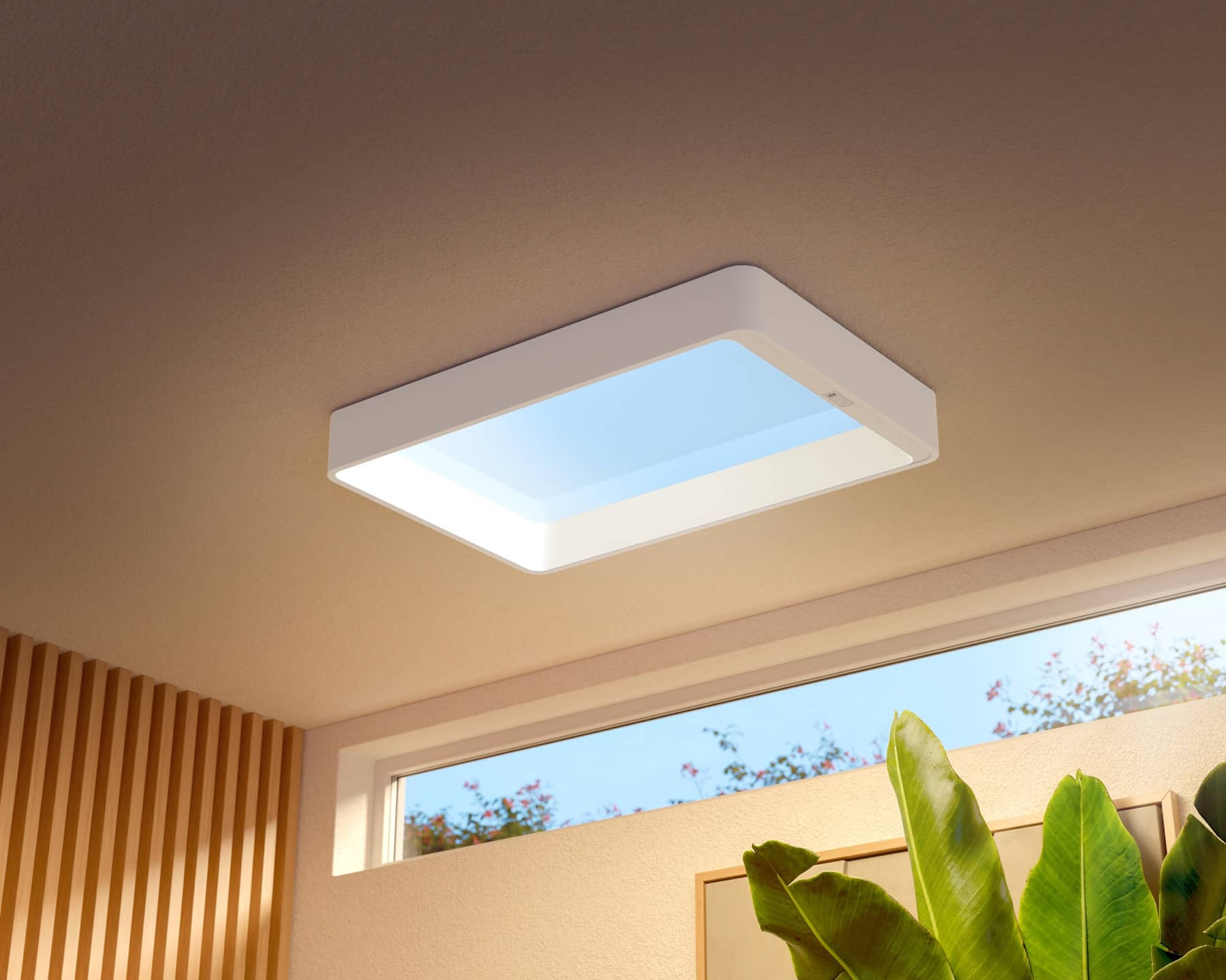 Philips Skylight an der Decke